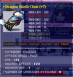 【ROYALS】Perfect Dragon Slash Claw